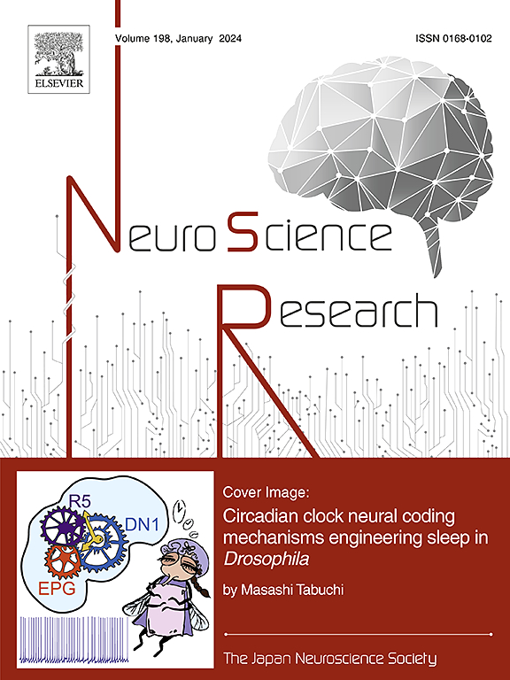 Go to journal home page - Neuroscience Research
